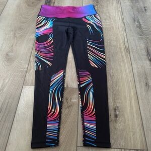 Rainbow Swirl Kids Leggings